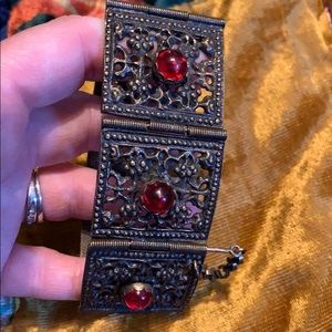 Bracelet Vintage Antique Brass or Copper